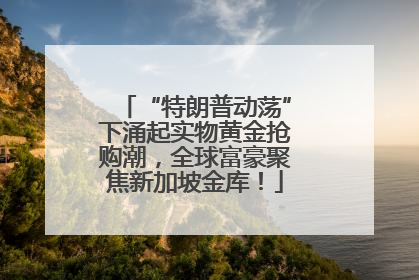 “特朗普动荡”下涌起实物黄金抢购潮，全球富豪聚焦新加坡金库！