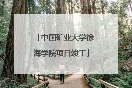 中国矿业大学徐海学院项目竣工