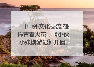 中外文化交流 碰撞青春火花，《小伙小妹换游记》开播