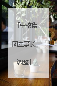 中核集团董事长调整