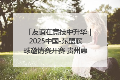 友谊在竞技中升华｜2025中国-东盟藤球邀请赛开赛 贵州惠水燃动“空中芭蕾”