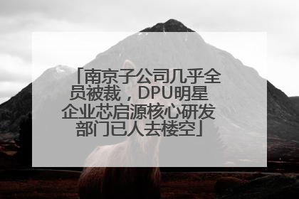 南京子公司几乎全员被裁，DPU明星企业芯启源核心研发部门已人去楼空