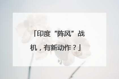 印度“阵风”战机，有新动作？