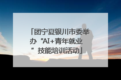 团宁夏银川市委举办“AI+青年就业”技能培训活动