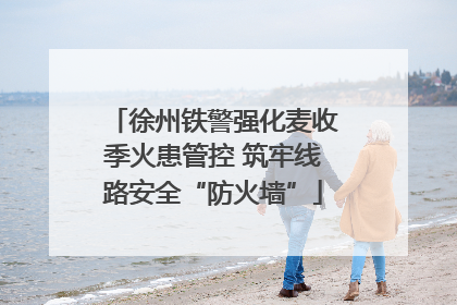 徐州铁警强化麦收季火患管控 筑牢线路安全“防火墙”