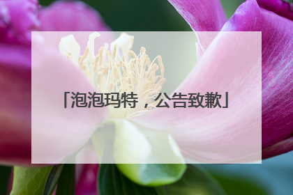 泡泡玛特，公告致歉