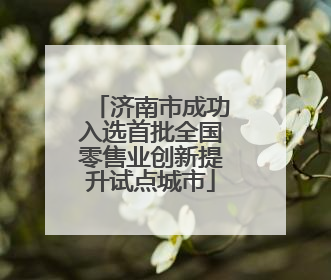 济南市成功入选首批全国零售业创新提升试点城市