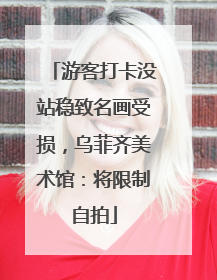 游客打卡没站稳致名画受损，乌菲齐美术馆：将限制自拍