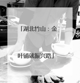 湖北竹山：金叶铺就振兴路