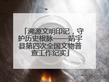 溯源文明印记，守护历史根脉——靖宇县第四次全国文物普查工作纪实