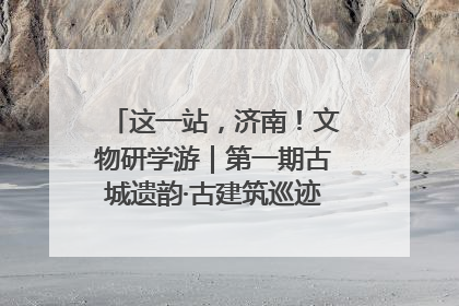 这一站，济南！文物研学游｜第一期古城遗韵·古建筑巡迹之旅圆满结束