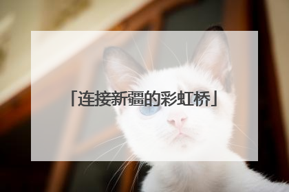 连接新疆的彩虹桥
