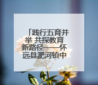 践行五育并举 共探教育新路径——怀远县淝河镇中心学校举行中小学、幼儿园班主任论坛活动