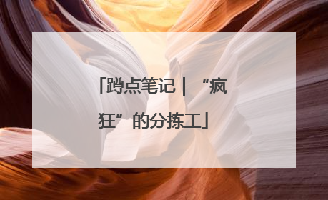 蹲点笔记｜“疯狂”的分拣工