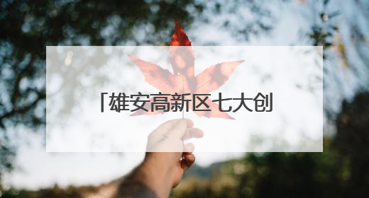 雄安高新区七大创新服务平台正式揭牌，打造高端高新产业聚集“强磁场”