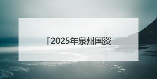 2025年泉州国资国企首场省外招商活动签约总投资141亿