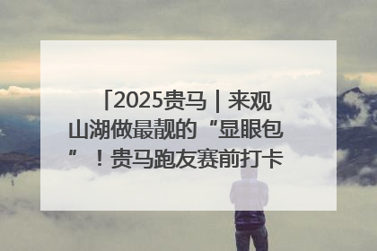 2025贵马｜来观山湖做最靓的“显眼包”！贵马跑友赛前打卡点燃奔跑热情
